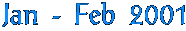 Live Jan-Feb 2001