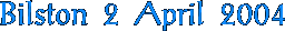 Bilston 2 April 2004