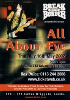 Leeds 16 May 2002 poster & postcard