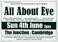 Cambridge 4 Jun 2000